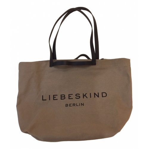 Pre-owned Liebeskind Cloth Tote In Grey
