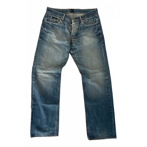 Pre-owned Hugo Boss Straight Jeans In Blue | ModeSens