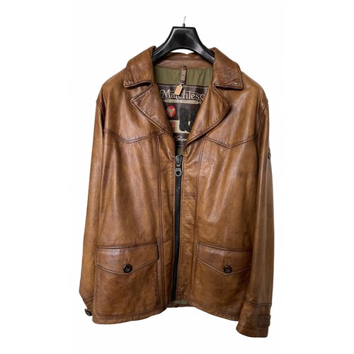 Pre-owned Matchless Leather Coat In Brown