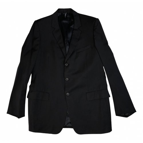 Pre-owned Dior Wool Suit In Black
