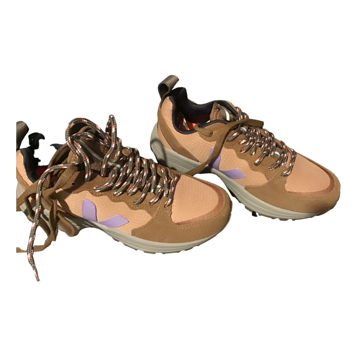 Pre-owned Veja Venturi Vegan Leather Trainers In Multicolour | ModeSens