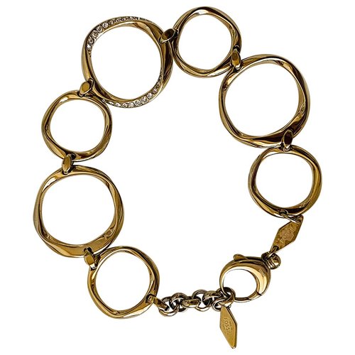 Pre-owned Fossil Bracelet In Gold