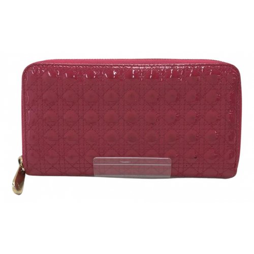 Pre-owned Dior Wallet In Red