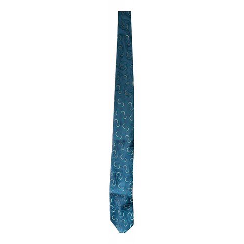 Pre-owned Romeo Gigli Tie In Turquoise