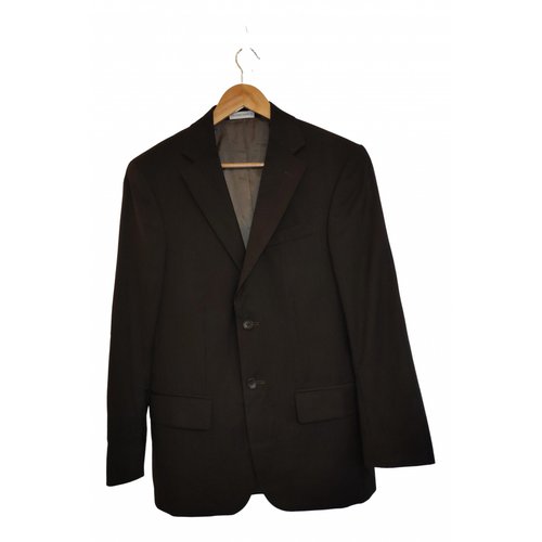 Pre-owned Geoffrey Beene Wool Jacket In Black