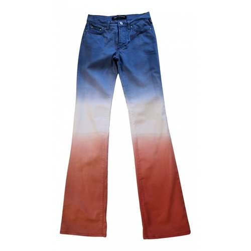 Pre-owned Versace Large Jeans In Multicolour