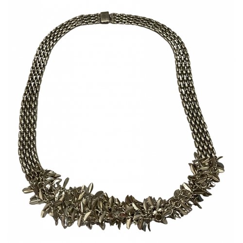 Pre-owned Isabel Marant Necklace In Silver