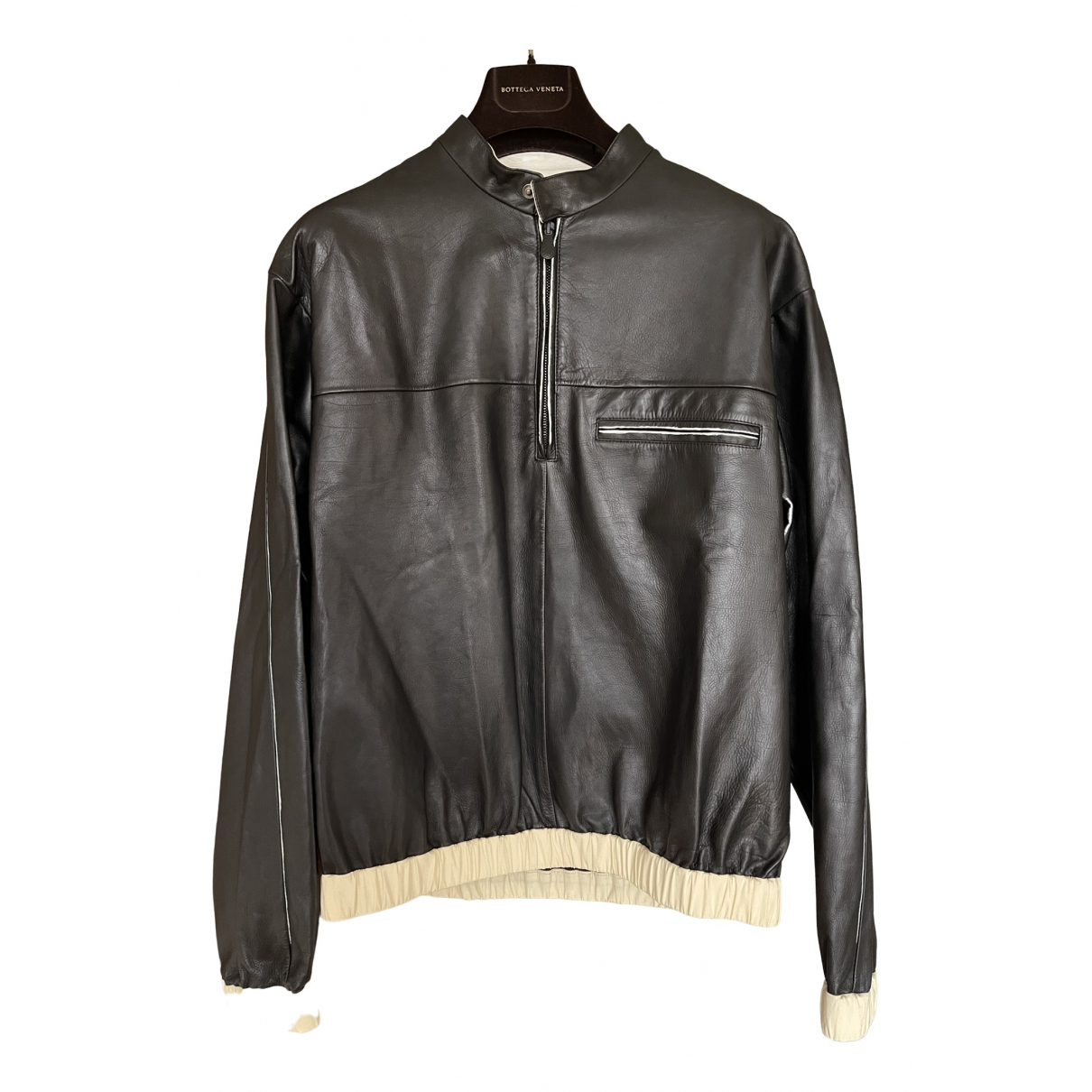 Pre-owned Bottega Veneta Leather Jacket 
