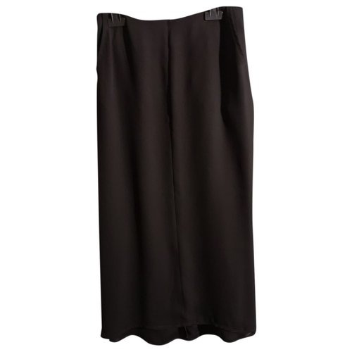 Pre-owned Jil Sander Maxi Skirt In Black