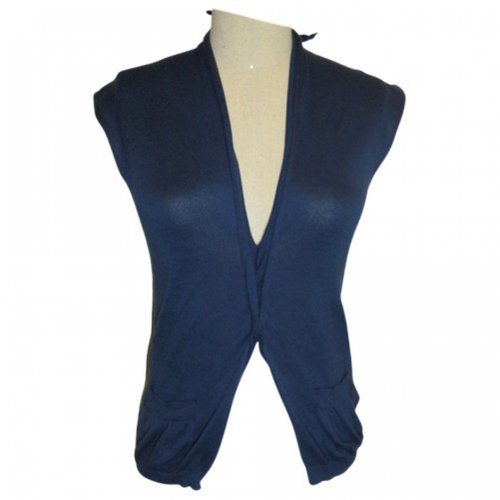 Pre-owned Forme D'expression Vest In Blue