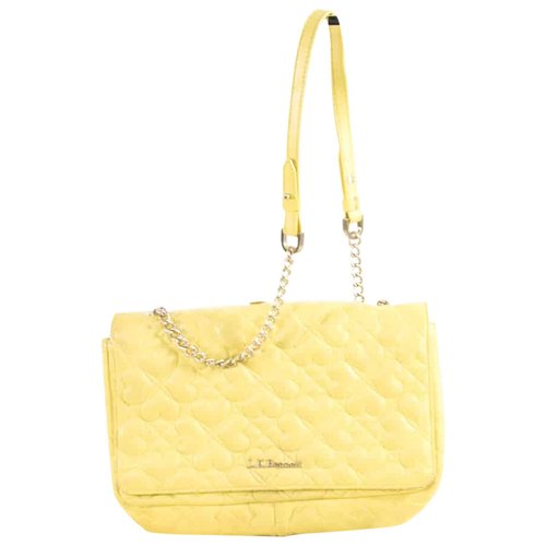 Pre-owned Lk Bennett Leather Handbag In Yellow