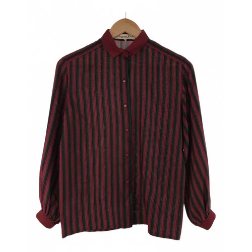 Pre-owned Dior Shirt In Burgundy