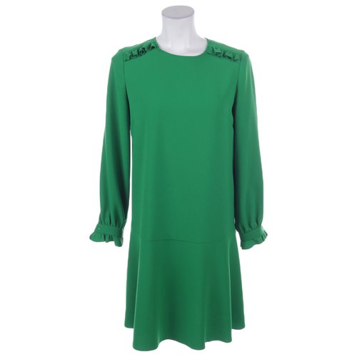 Pre-owned Tara Jarmon Dress In Green