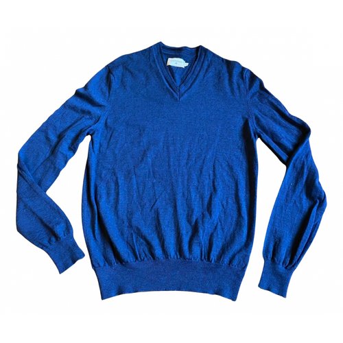 Pre-owned Chevignon Wool Pull In Blue