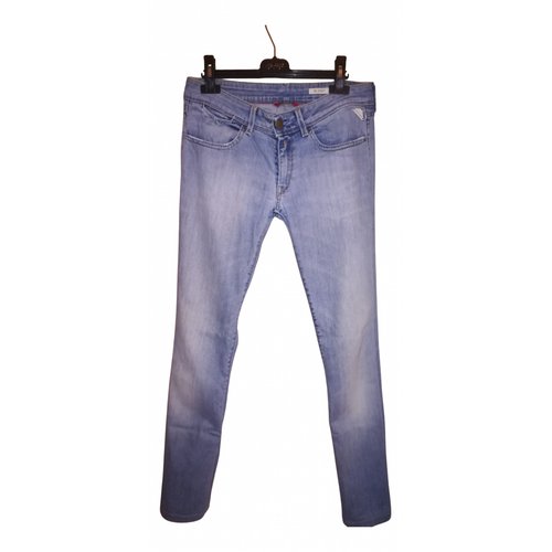 Pre-owned Replay Straight Jeans In Other