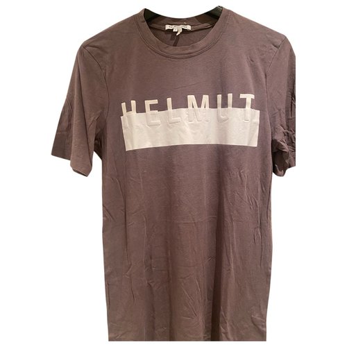 Pre-owned Helmut Lang T-shirt In Brown