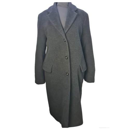 Pre-owned Marella Wool Coat In Anthracite