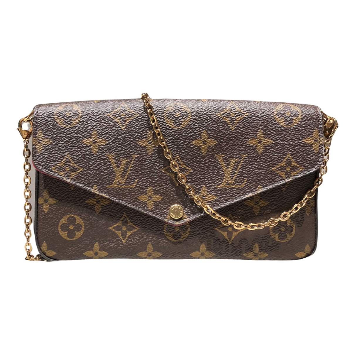 Pre-owned Louis Vuitton Fã©licie Leather Crossbody Bag In Multicolour |  ModeSens