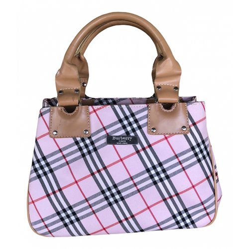 Pre-owned Burberry Handbag In Pink