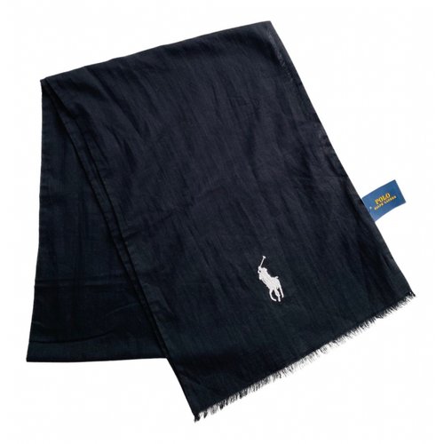 Pre-owned Polo Ralph Lauren Scarf & Pocket Square In Black
