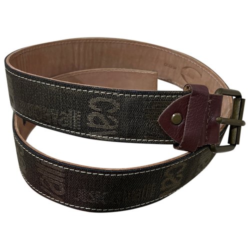 Pre-owned Just Cavalli Leather Belt In Multicolour