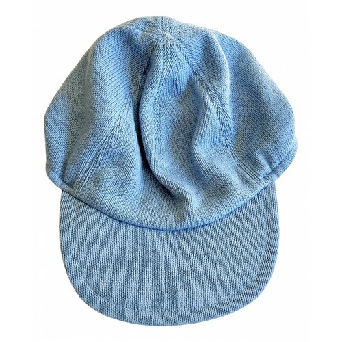 Pre-owned Malo Hat In Blue