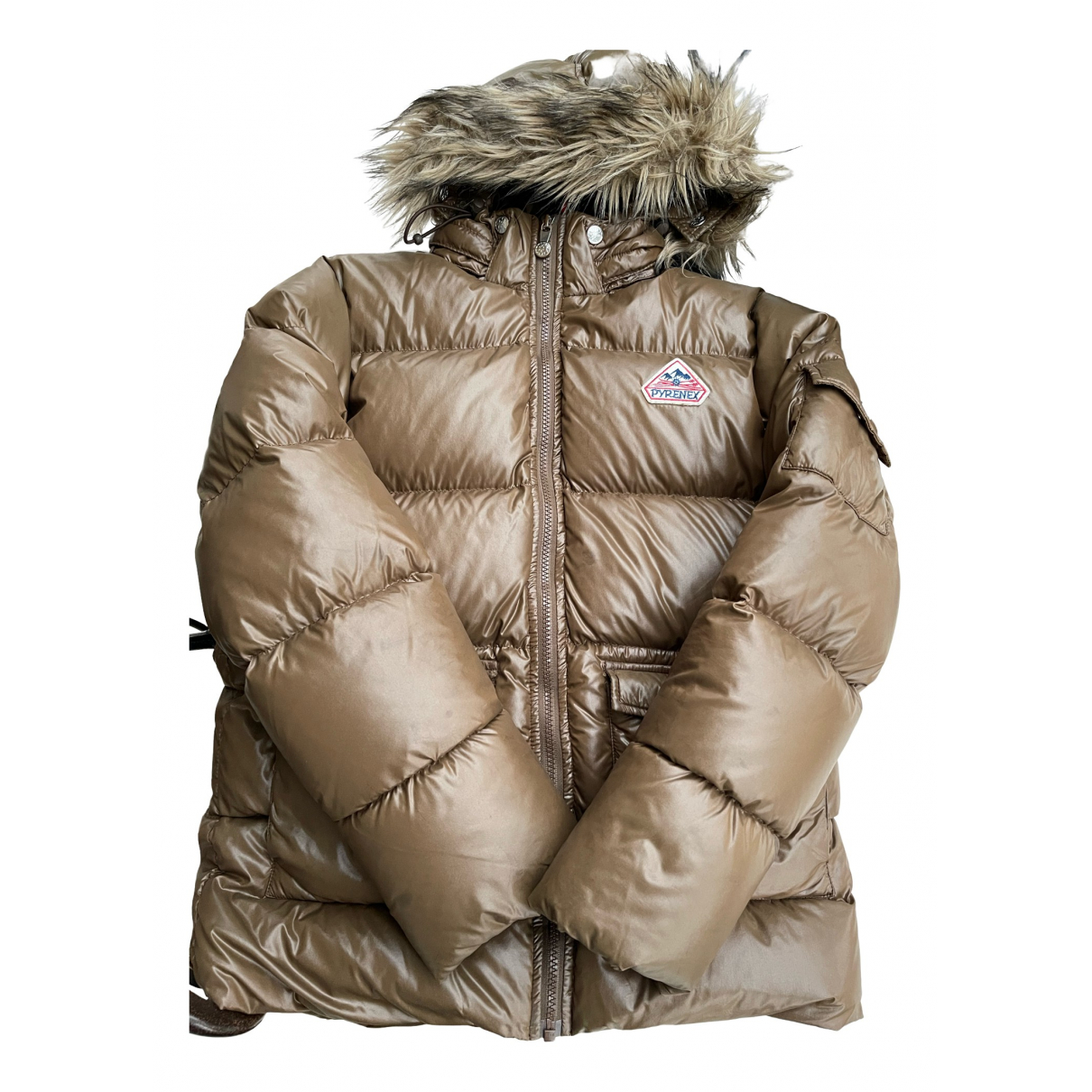 Pre-owned Pyrenex Faux Fur Jacket In 