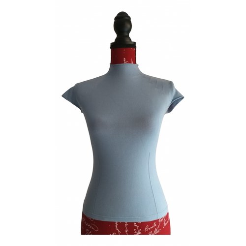 Pre-owned Max Mara Atelier Top In Blue