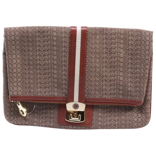 Pre-owned Marc By Marc Jacobs Clutch Bag In Brown