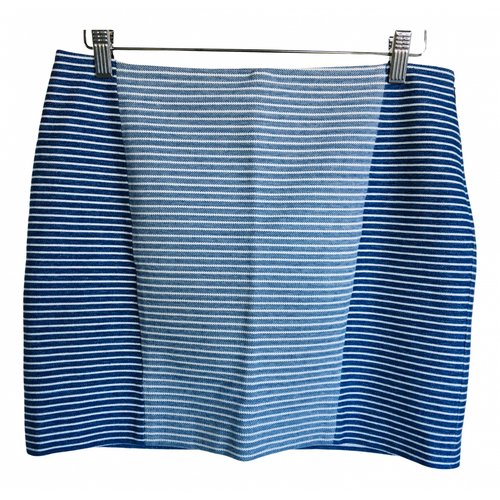 Pre-owned Thakoon Addition Mini Skirt In Blue