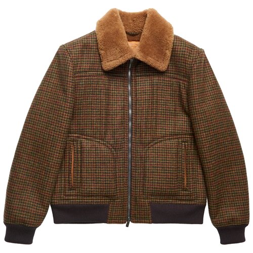 Pre-owned Tod's Wool Jacket In Brown