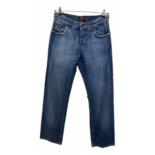 Pre-owned Von Dutch Straight Jeans In Blue