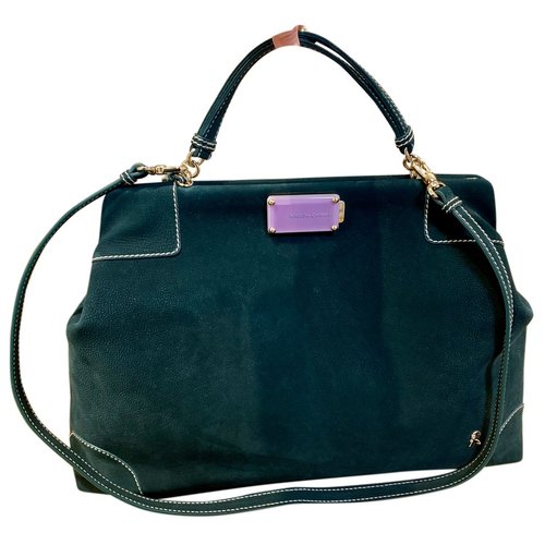 Pre-owned Roberta Di Camerino Leather Handbag In Green