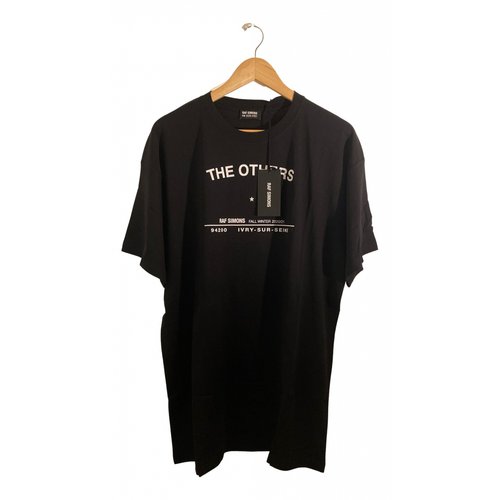 Pre-owned Raf Simons T-shirt In Black