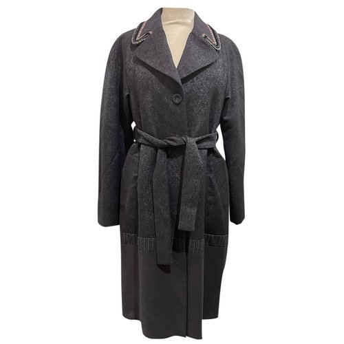 Pre-owned Isola Marras Coat In Black
