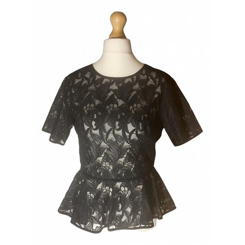 Pre-owned Stella Mccartney Lace Blouse In Black