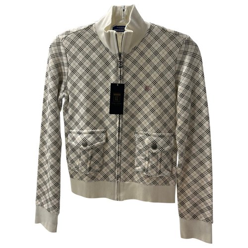 Pre-owned Burberry Biker Jacket In Multicolour