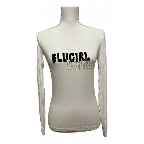 Pre-owned Blugirl Folies Top In White