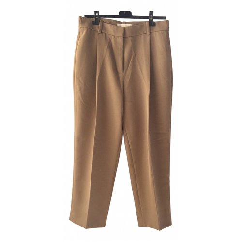 Pre-owned See By Chloé Straight Pants In Beige