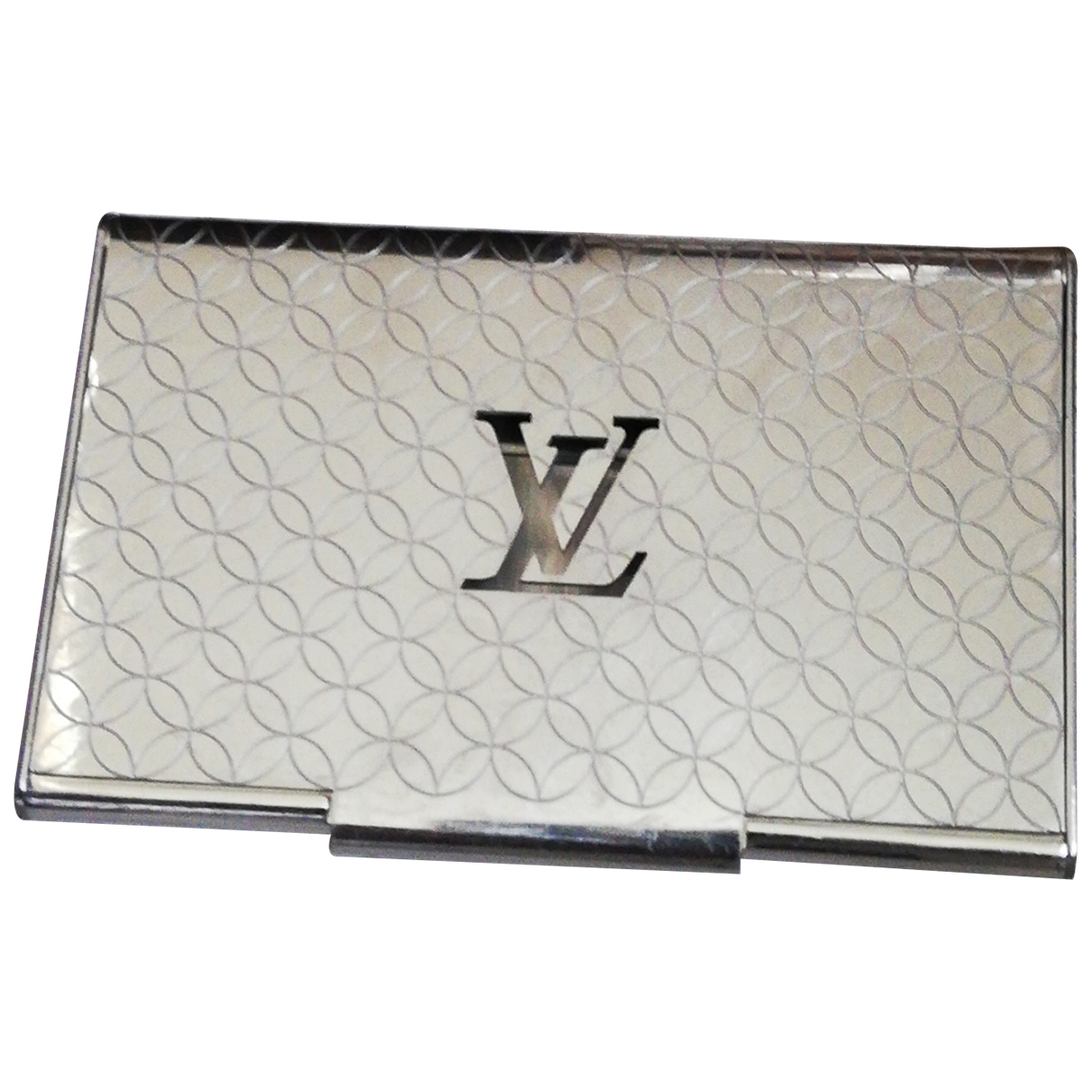 louis vuitton metal card holder