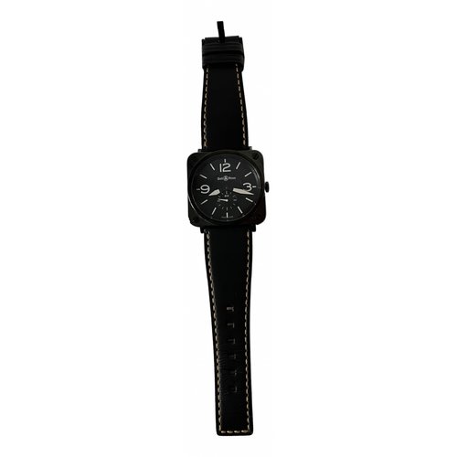 BELL & ROSS BRS CERAMIC BLACK CERAMIC WATCH