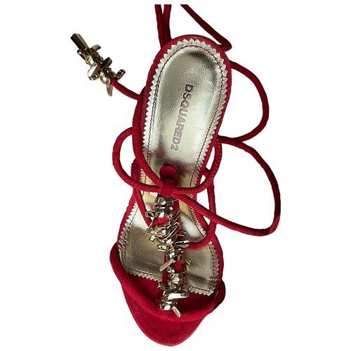 Pre-owned Dsquared2 Sandals In Red