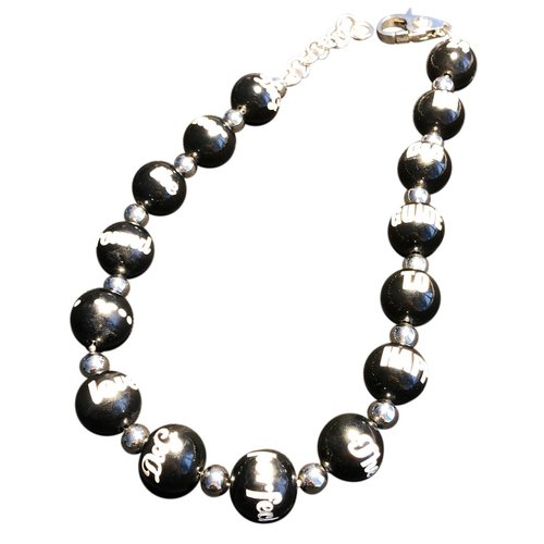 Pre-owned Dolce & Gabbana Necklace In Black
