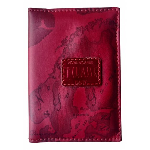 Pre-owned Alviero Martini Card Wallet In Red
