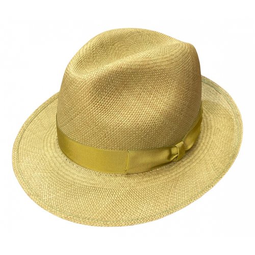 Pre-owned Borsalino Hat In Green
