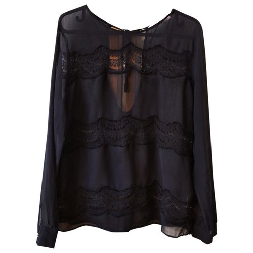 Pre-owned Custommade Silk Blouse In Black