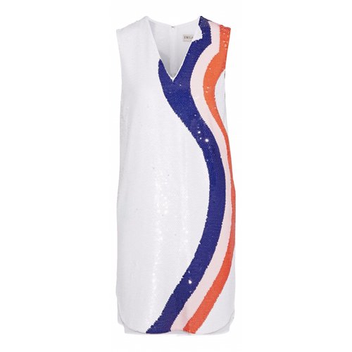 Pre-owned Emilio Pucci Silk Mid-length Dress In White