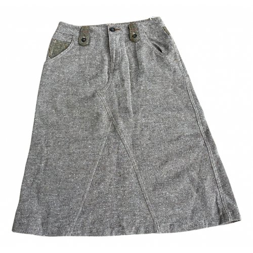 Pre-owned Harris Tweed Mini Skirt In Grey