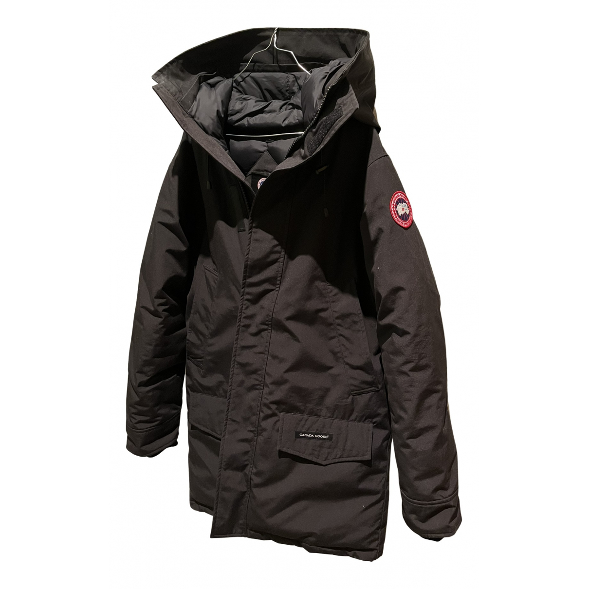 Pre-owned Canada Goose Parka In Black 