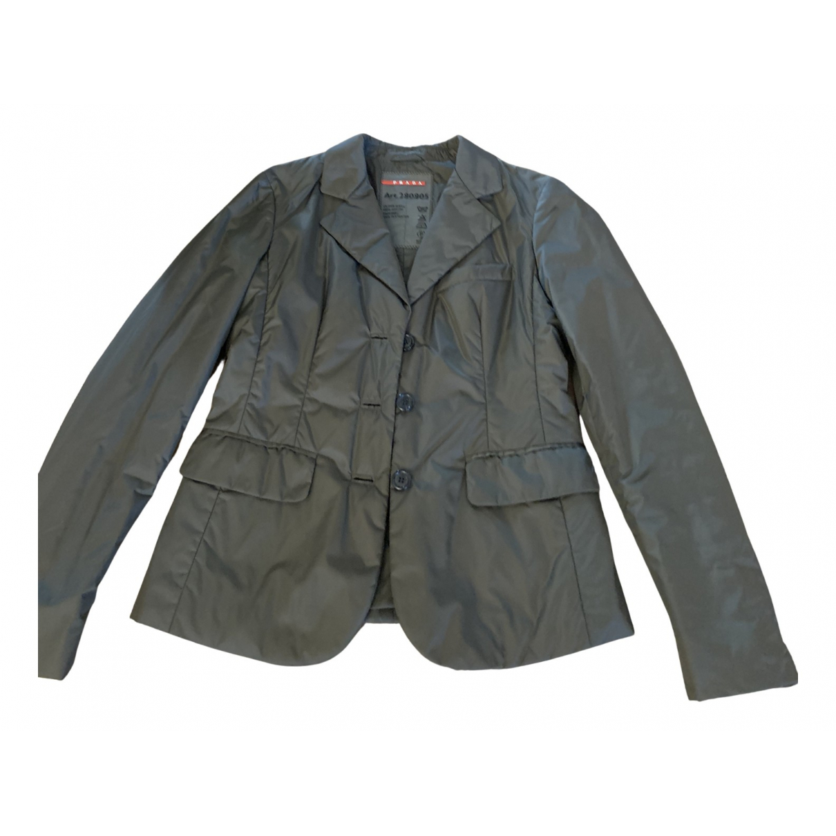 Pre-owned Prada Jacket In Khaki | ModeSens